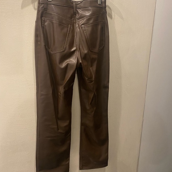 Abercrombie & Fitch Pleather Pants - Picture 2 of 3